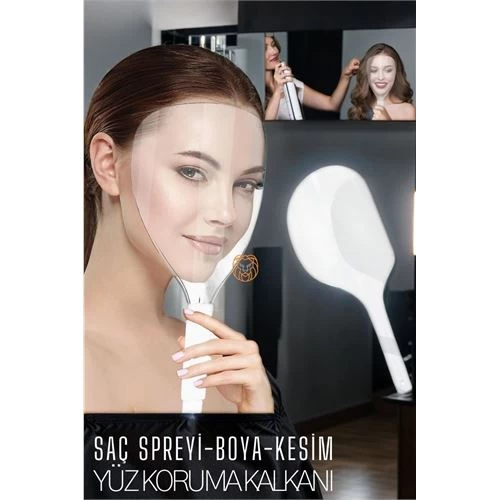 Modacar 4 Adet Saç Spreyi Yüz Koruma Kalkanı 720027 Toptan Paket