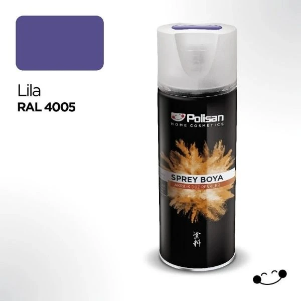Polisan Akrilik Lila Sprey Boya Ral 4005 400 Ml