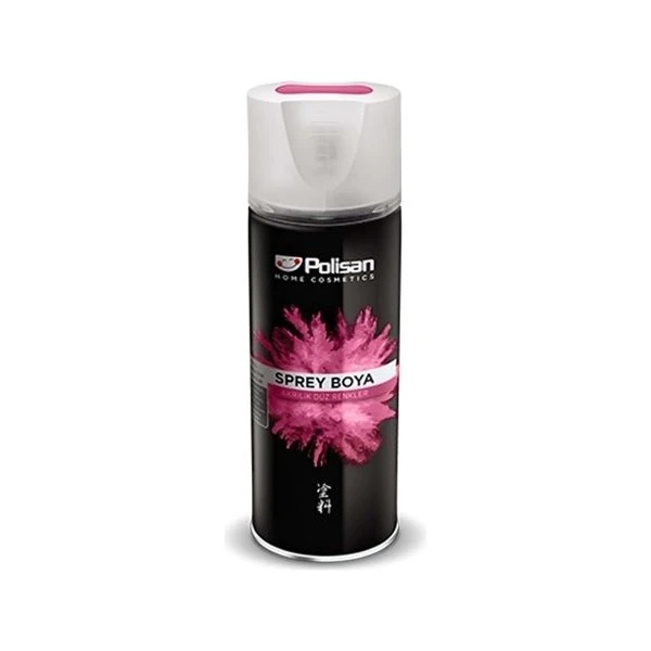 Polisan Akrilik Sprey Boya Ral 4010 Fuşya 400 Ml