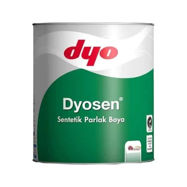 Dyosen Sentetik Parlak Boya Gümüş 0,75 Lt