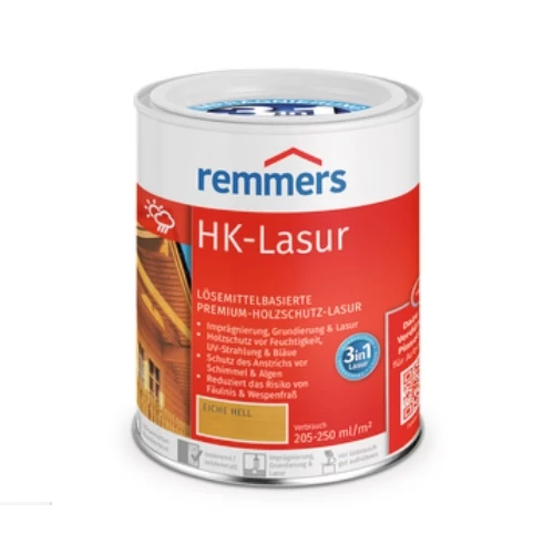 Remmers Hk-Lasur Sol.Baz. Eiche Rustikal 0,75 Lt