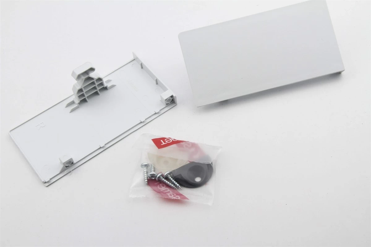 Samet Alphabox Ön Panel Tutucu Bordürsüz Gri