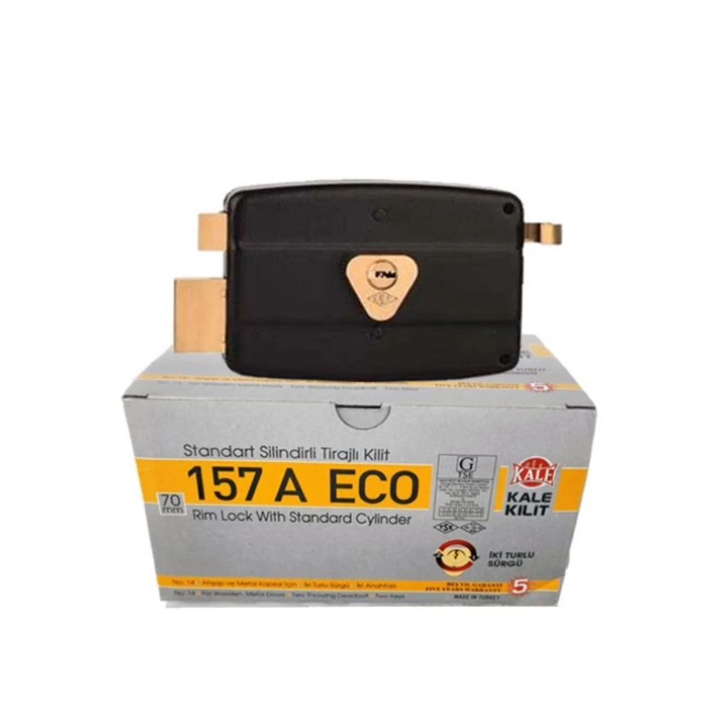 Kale 157A Eco Triajli Kilit 2 Tur 70 Mm