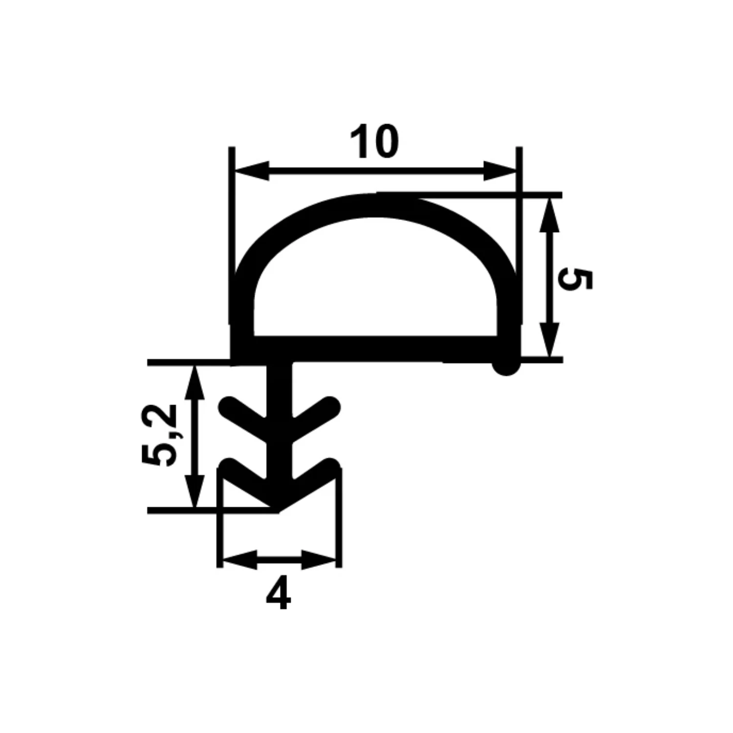 Yandan Tirnakli Yumuşak 10 Mm Fitil Krem (100 Mt)