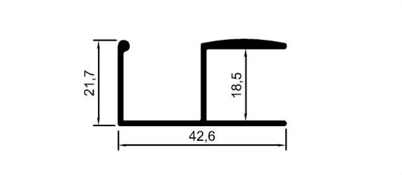 Md-1071 Alüminyum Boy Kulp 2 Mt