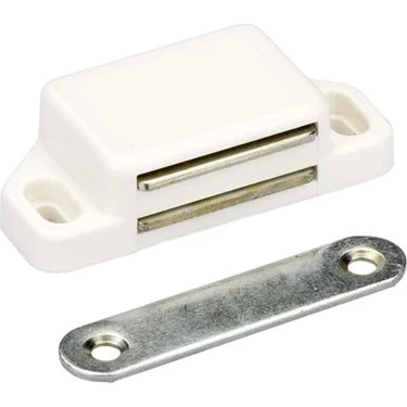 Miknatisli Çit Çit 4,5 Cm Yaysiz Beyaz