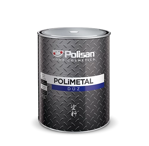 Polisan Sentetik Polimetal Düz Gümüş 2,5 L