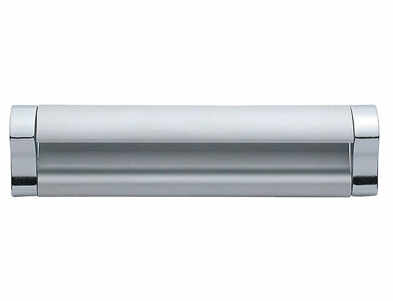 Yüzeysel Gömme Kulp Mat Krom 128 Mm