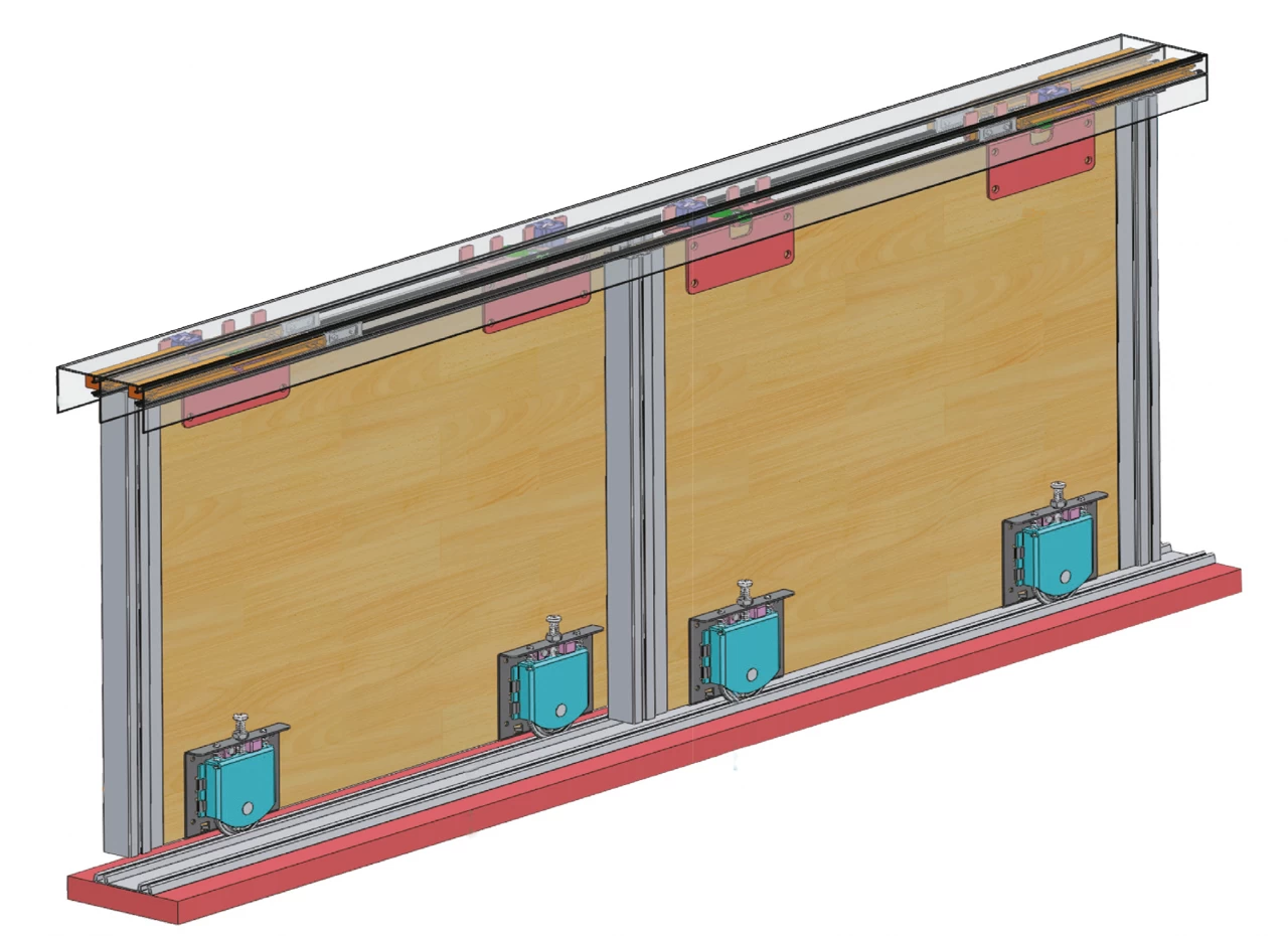 Yeniler 035 Frensiz Sürgü Kapak Sistemi