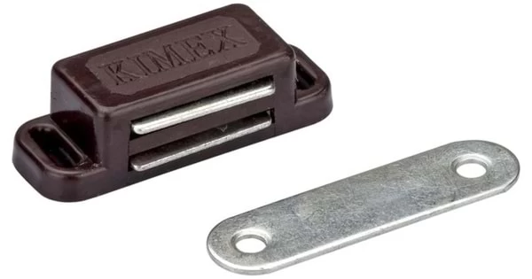 Miknatisli Çit Çit 4,5 Cm Yaysiz Kahverengi