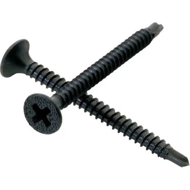 Meridyen 3,5*45 Matkap Uçlu Alçipan Vidasi (500 Adet) Paket