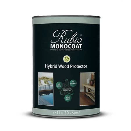 Rubio Monocoat Hybrid Wood Protector Teak 1 L