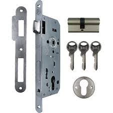 Kale 152R 45 Mm Oval Aynali Silindirli Kilit (18 Mm)