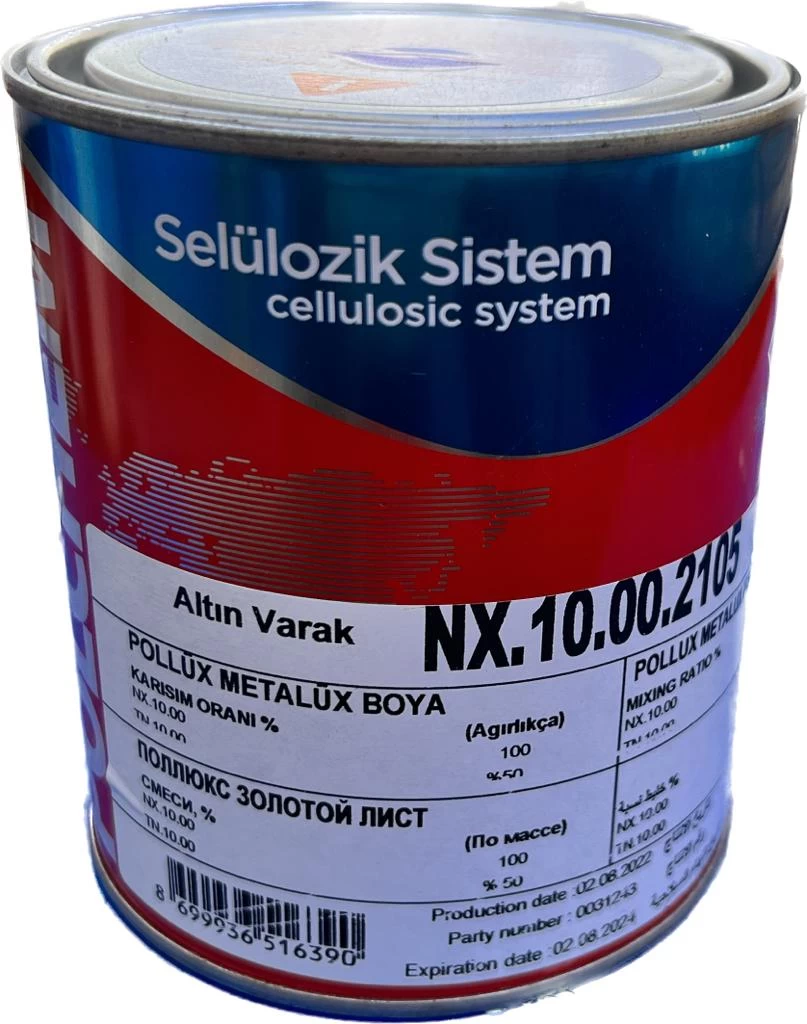 Polchem Nx10.00.2105 Metalüx Altin Varak 0,75 Lt