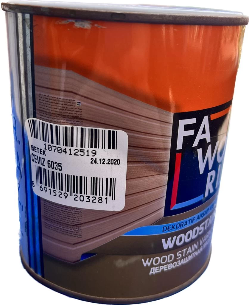 Fawori Wood Stain Ceviz 0,75 Lt