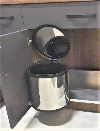 Pyramith P9151 Paslanmaz Çöp Kovasi 11 Lt