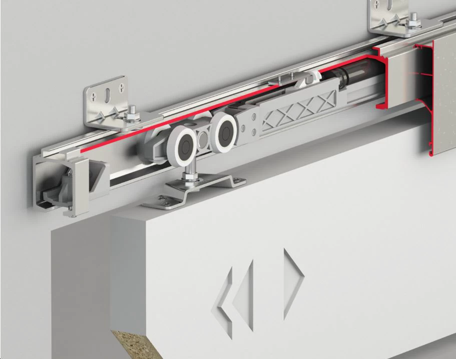 Albatur Doorslide 9700 120-9701-1600 120 Kg Tek Yöne Sürme Kapi Sistemi