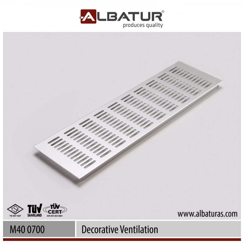 Albatur 140-0900-1410-0423 Menfez 70*423 Mm Mat Eloksal
