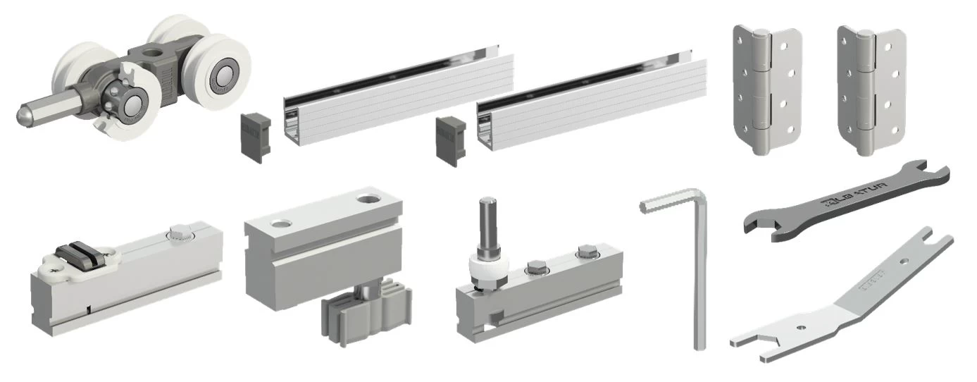 Albatur Midfold 160 9500 122-9500-1410 160 Kg Ahşap Katlanir Kapi Sistemi