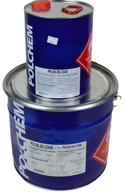 Polchem Ps20.10 Poliüretan Mat Vernik 12 Kg