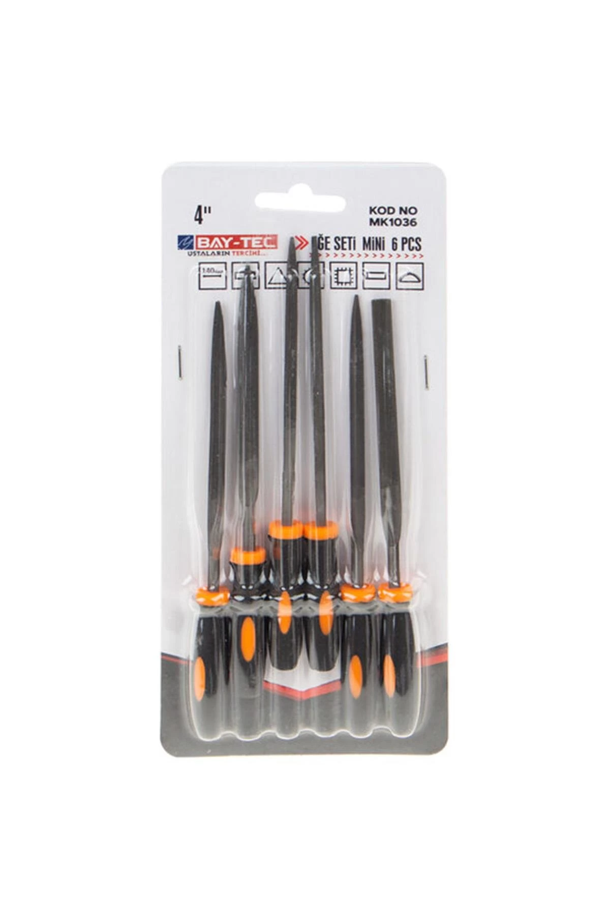 Bay-Tec Eğe Seti Mini 6 Parça Mk1036