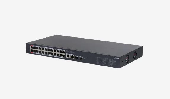 Dahua Dh-cs4226-24et-375 24xfe-2ge-2xsfp 375w YÖnetİlebİlİr Poe Swİtch