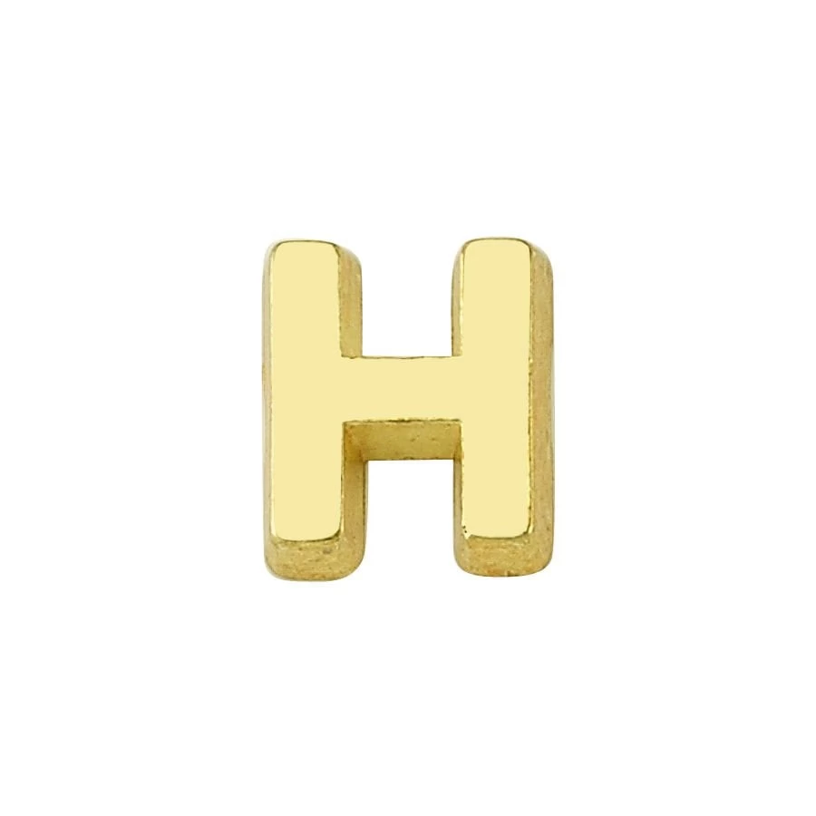 Luzdemia H Harfi - Altın Charm