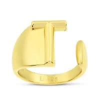 Luzdemia T Harfi Yüzük