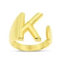 Luzdemia K Harfi Yüzük