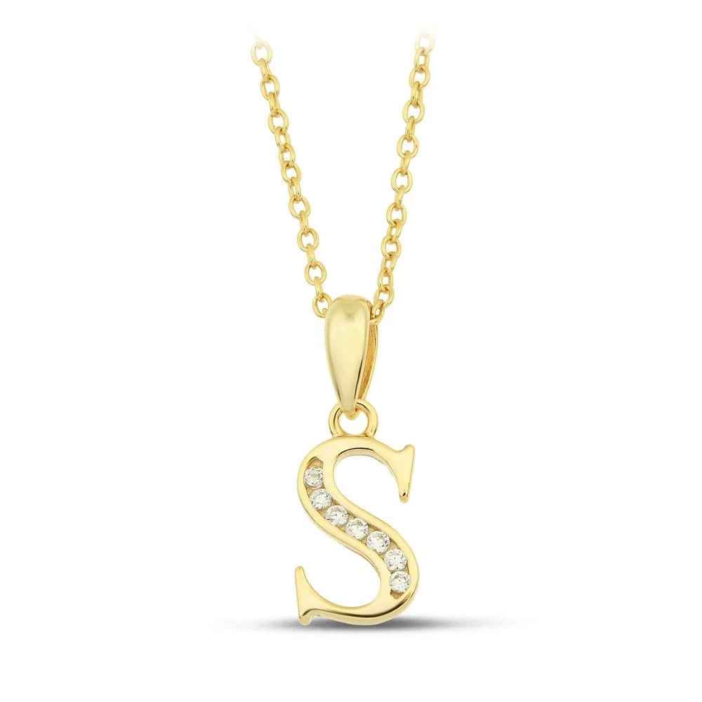 Initial Necklace - S - 925