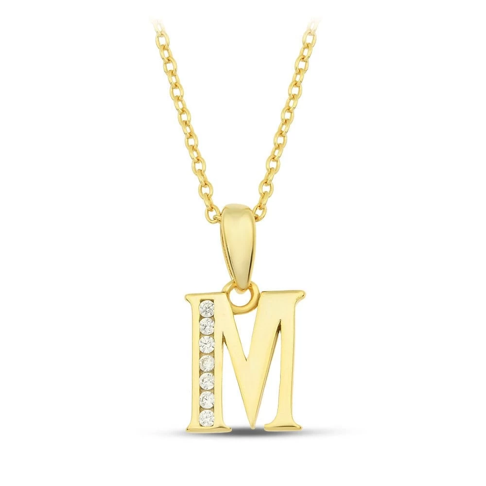 Initial Necklace - M - 925