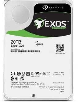 20tb Seagate Exos X20 7200rpm 256mb St20000nm007d