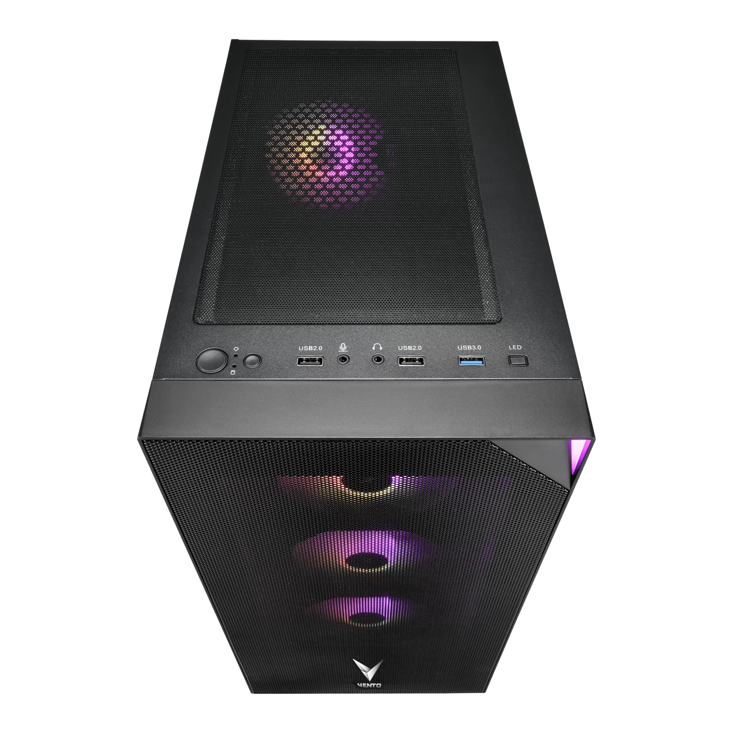 Vento Fsp Vg3400s 650w 80+ Psu 4x120mm Rgb Fan Mesh Atx Gaming Kasa