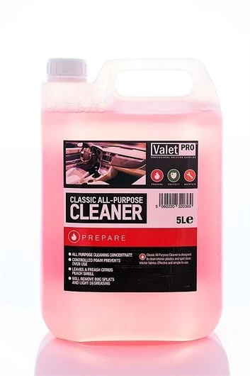 Valet Pro Classic All Purpose Cleaner - Genel Temizleyici 5 Lt
