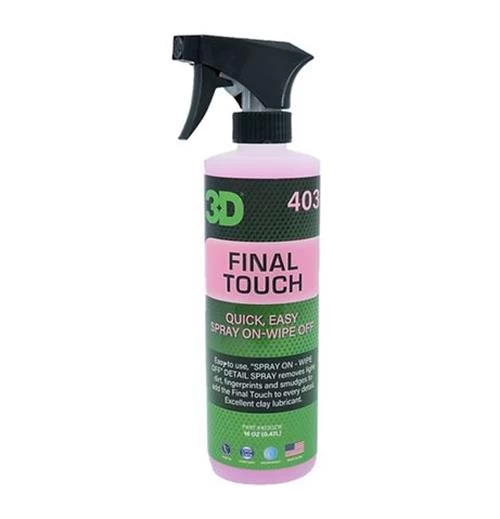 3d Final Touch - Yüzey Temizleme Sıvısı 500ml