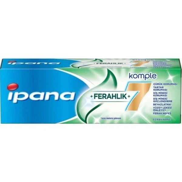 İpana Diş Macunu 65 Ml Komple 7 Ferah Nane