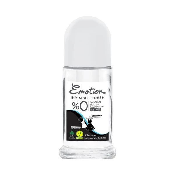 Emotion Roll On Invisible Fresh Kadın Deodorant 50 Ml