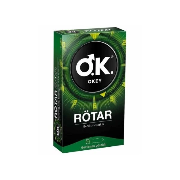 Okey Lüx Prezervatif Rötar 10'lu