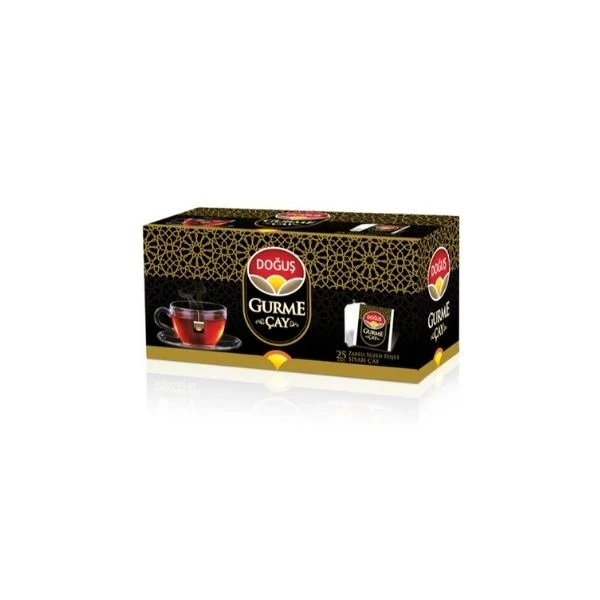Doğuş Gurme Siyah Süzen Bardak Poşet Çay 25x2 Gr