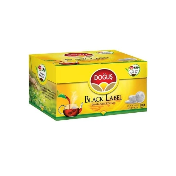 Doğuş Black Label Demlik Poşet Çay 100'lü