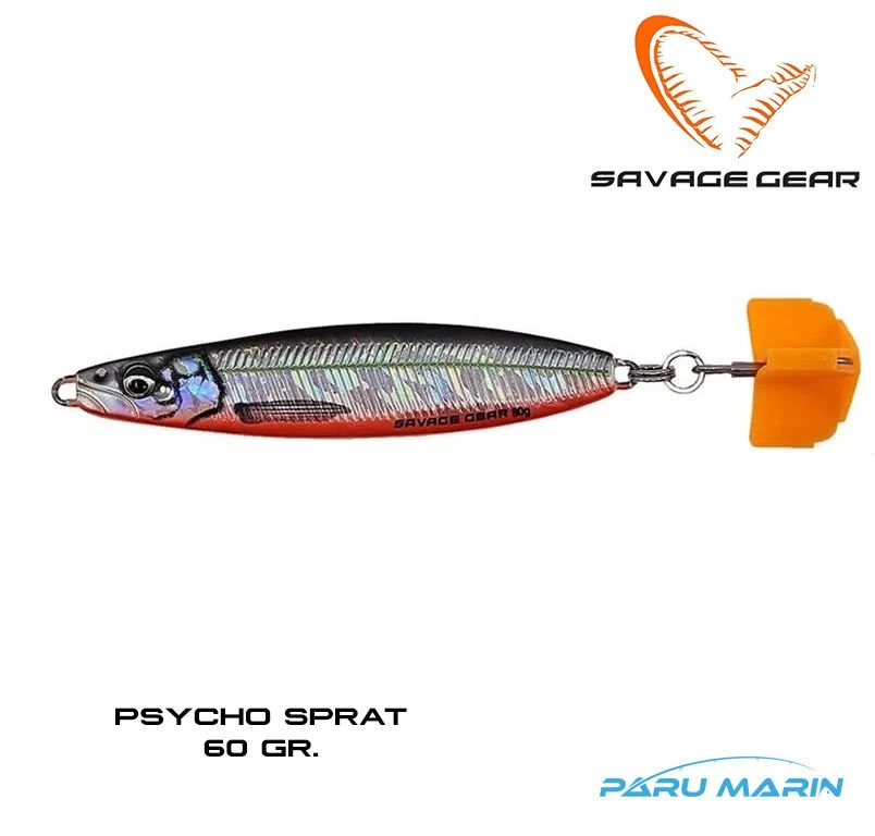 Savage Gear Psycho Sprat 60gr. Suni Yem Red N Black