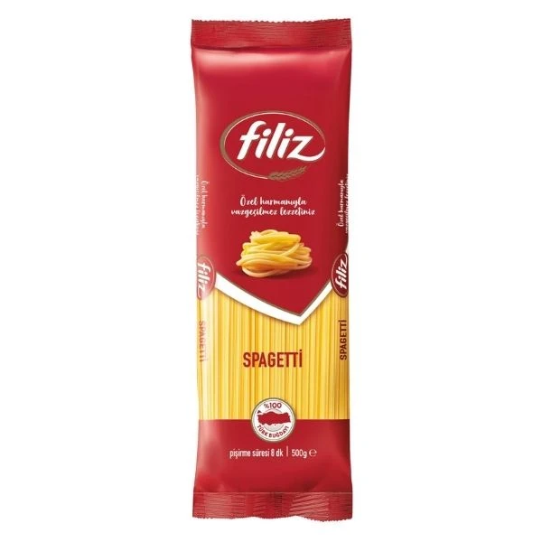 Filiz Spagetti Çubuk Makarna 500 Gram