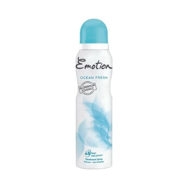Emotion Ocean Fresh Kadın Sprey Deodorant 150 Ml