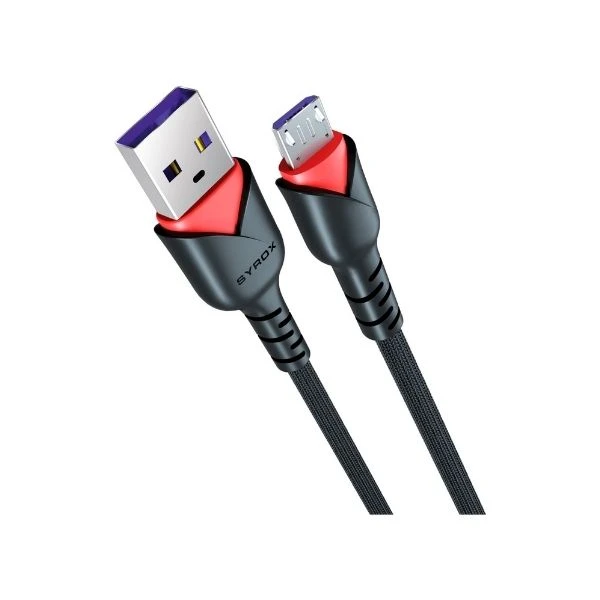 Syrox C91 Micro Usb Girişli 2.0a Hızlı Şarj Ve Data Kablosu