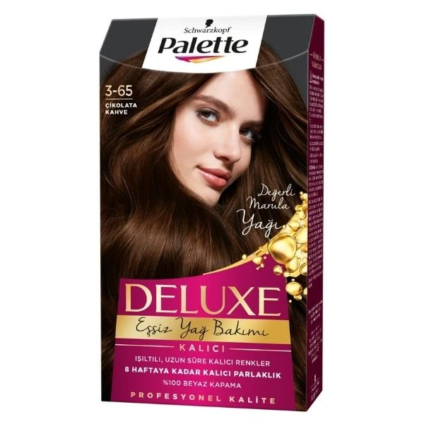 Palette Deluxe 3-65 Çikolata Kahve Saç Boyası