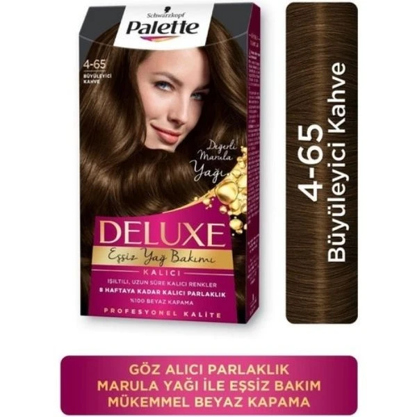 Palette Deluxe 4-65 Büyüleyici Kahve Saç Boyası