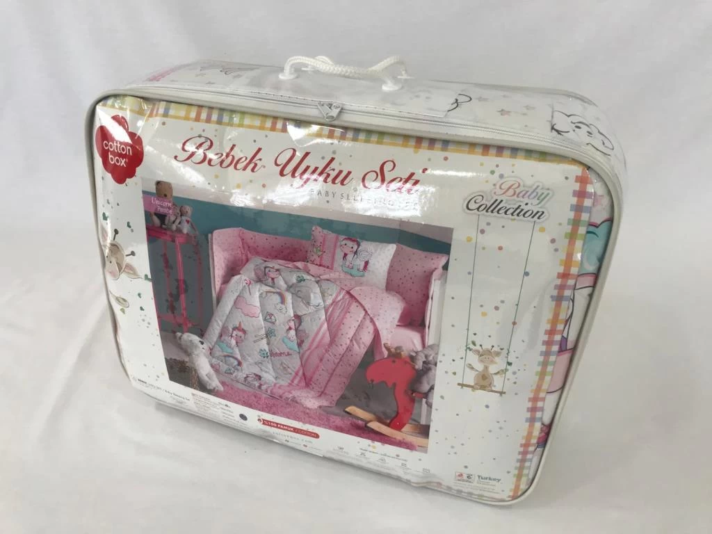 Cotton Box Bebek Uyku Seti Unicorn Pembe