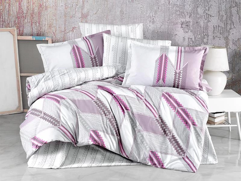 Clasy Ranforce Nevresim Takımı Çift Kişilik Azur V1