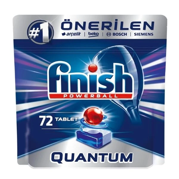 Finish Bulaşık Makinesi Deterjanı Quantum 72 Tablet