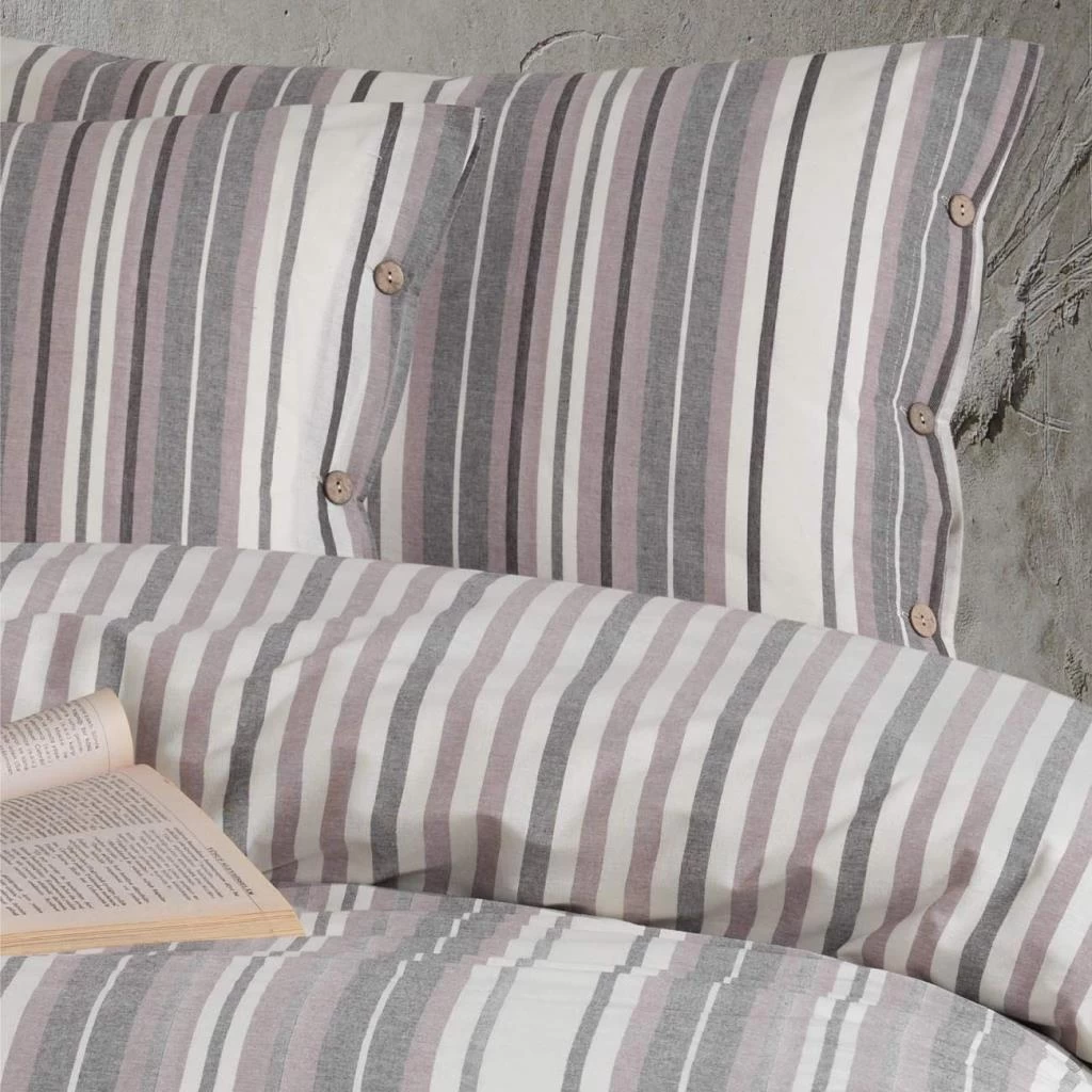 Clasy Butik Native Serisi Çift Kişilik Nevresim Takımı Rune V1 Lila